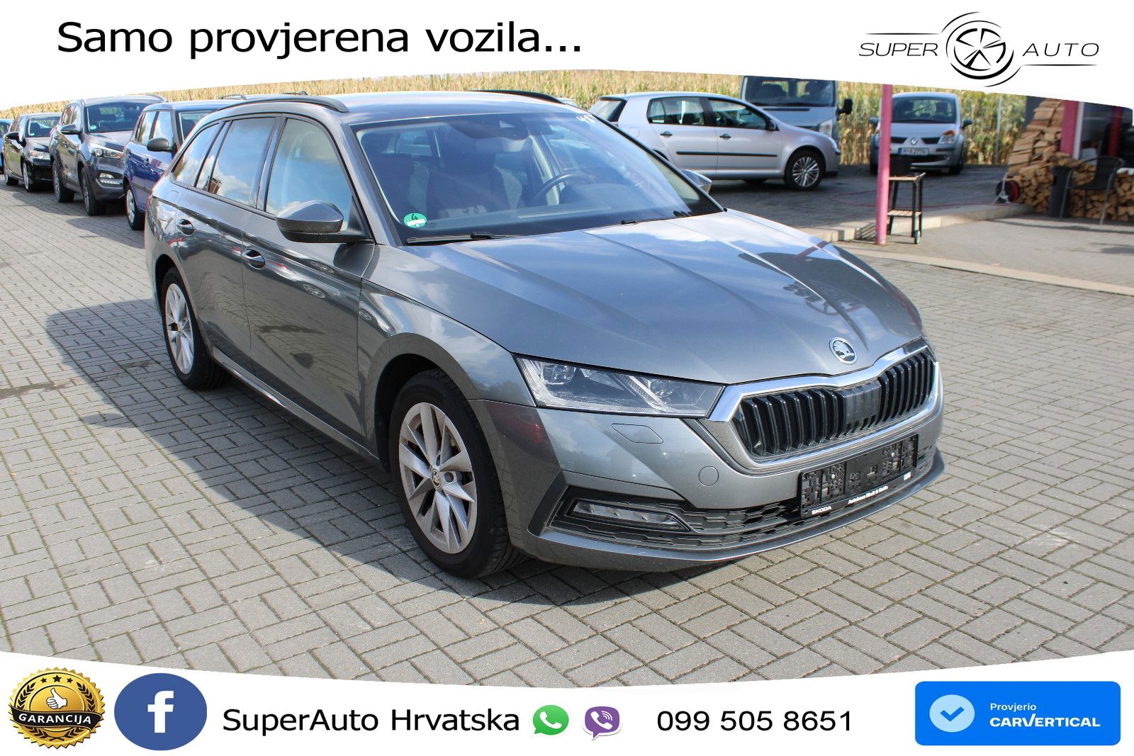 Škoda Octavia Combi 1.5 TSI EVO e-TEC (150 KS) DSG LED+GR SJED+ACC