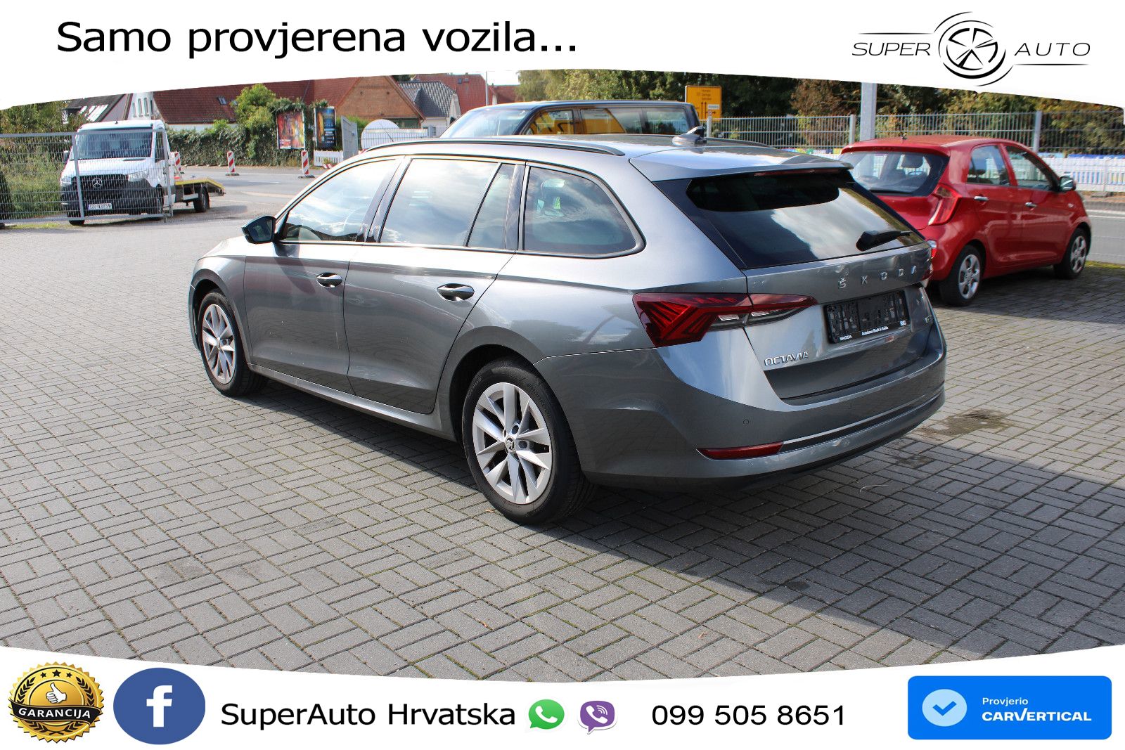Škoda Octavia Combi 1.5 TSI EVO e-TEC (150 KS) DSG LED+GR SJED+ACC