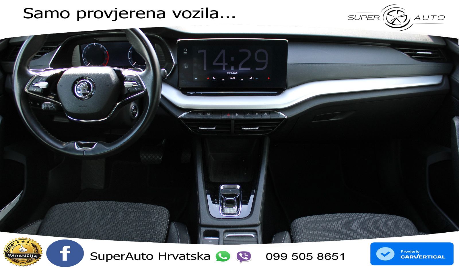 Škoda Octavia Combi 1.5 TSI EVO e-TEC (150 KS) DSG LED+GR SJED+ACC