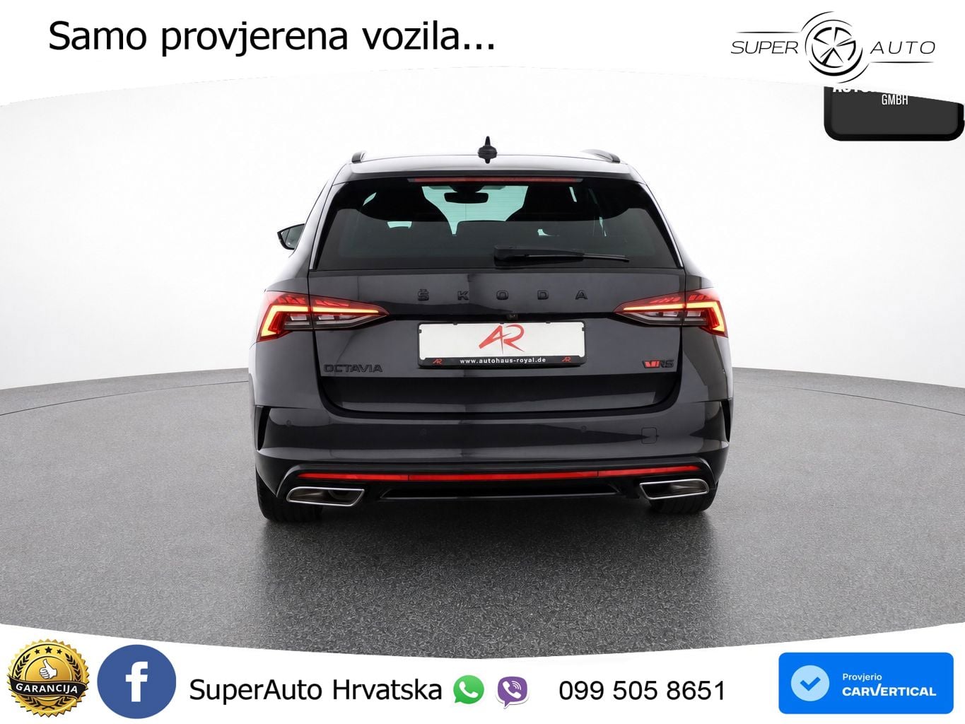 Škoda Octavia Combi RS 2.0 TDI (200 KS) DSG