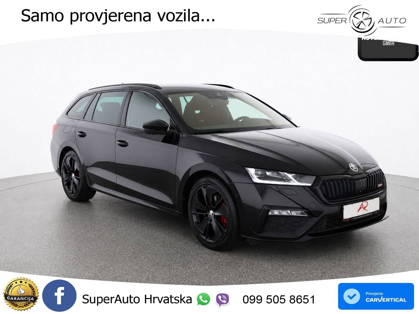 Škoda Octavia Combi RS 2.0 TDI (200 KS) DSG