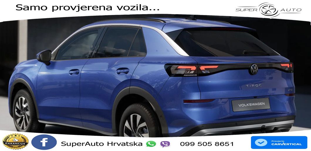 Volkswagen T-Roc II 1.5 eTSI (116 KS)  DSG LED+GR SJED+ACC