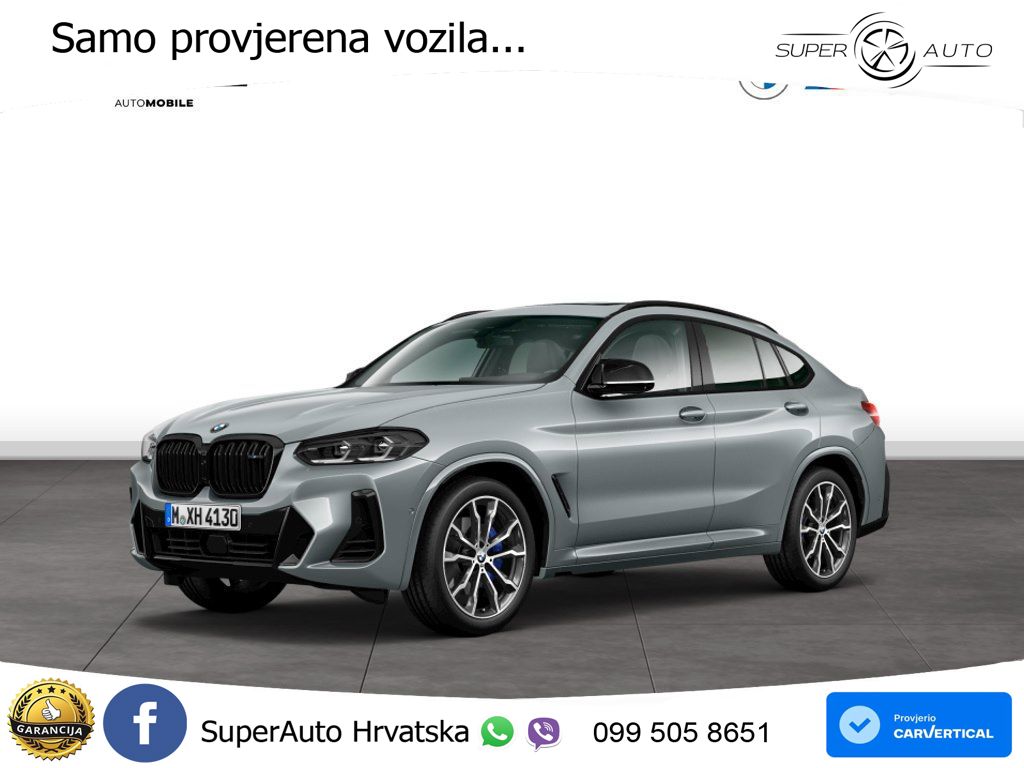BMW X4 M40d (340 KS) xDrive Steptronic ACC+GR SJED+360+PANO
