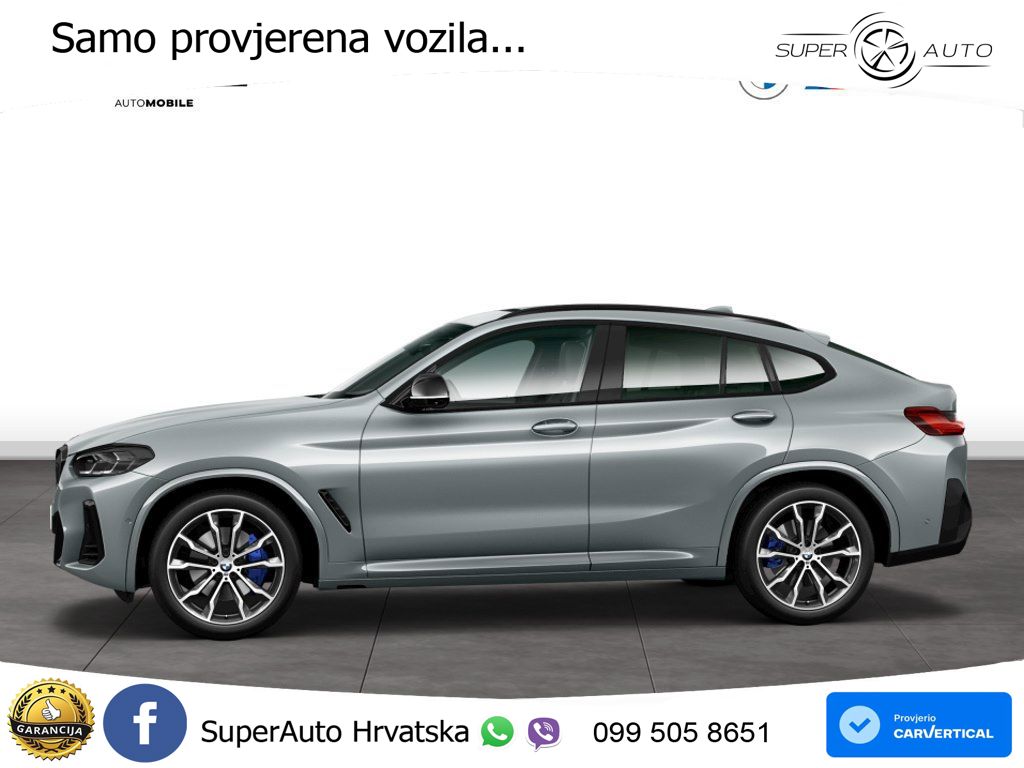 BMW X4 M40d (340 KS) xDrive Steptronic ACC+GR SJED+360+PANO