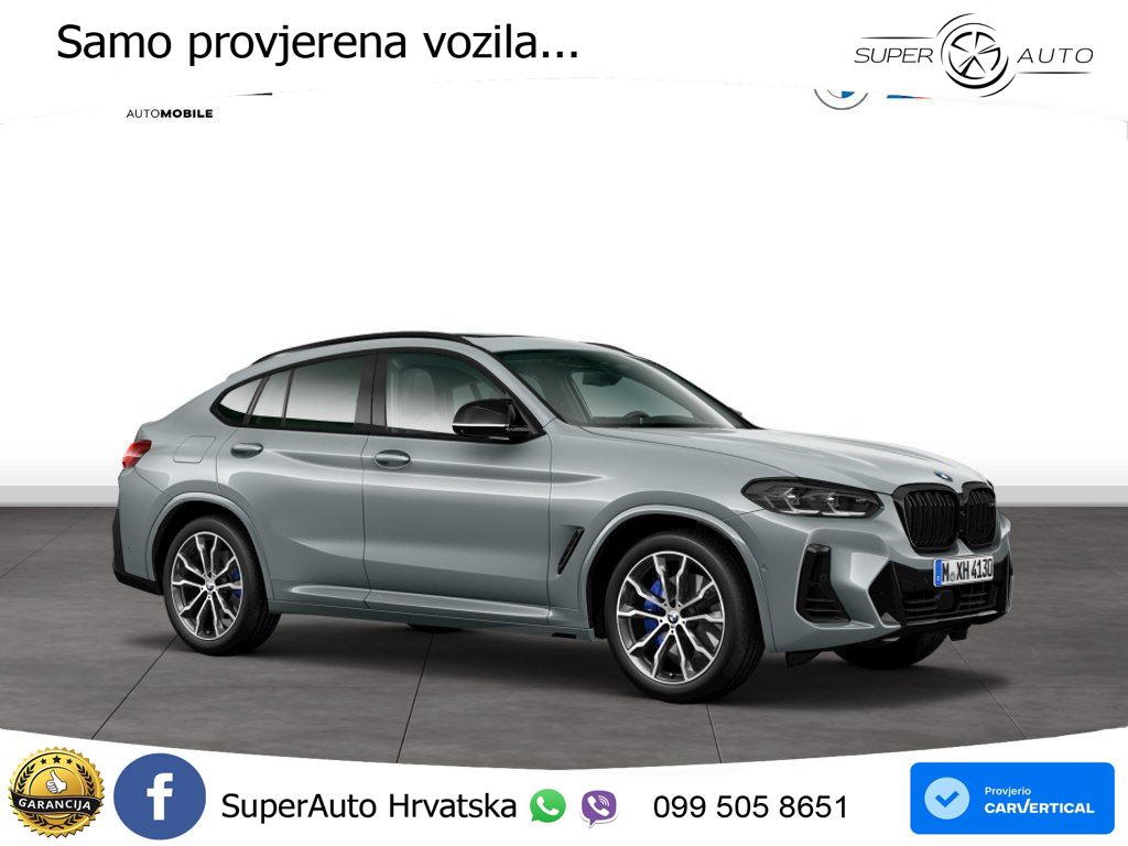 BMW X4 M40d (340 KS) xDrive Steptronic ACC+GR SJED+360+PANO