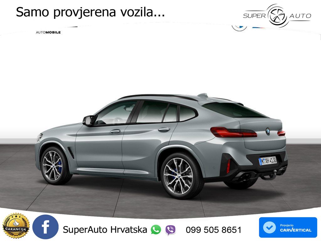 BMW X4 M40d (340 KS) xDrive Steptronic ACC+GR SJED+360+PANO