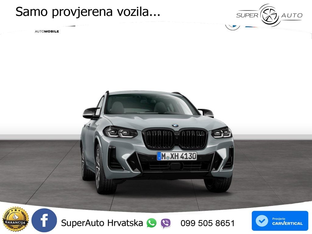 BMW X4 M40d (340 KS) xDrive Steptronic ACC+GR SJED+360+PANO