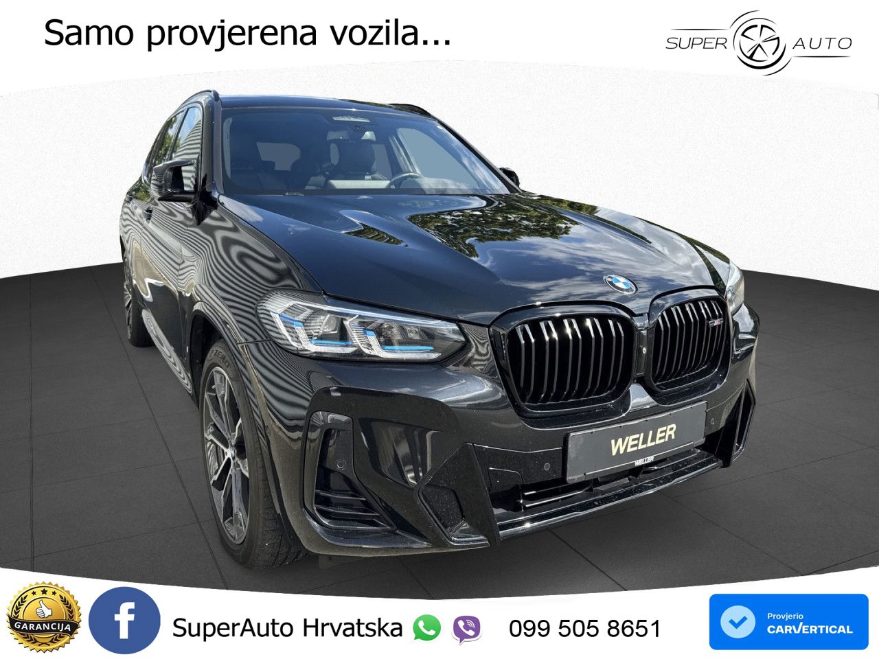 BMW X3 M40d xDrive Steptronic ACC+HEAD+4xGR SJED+360+PANO