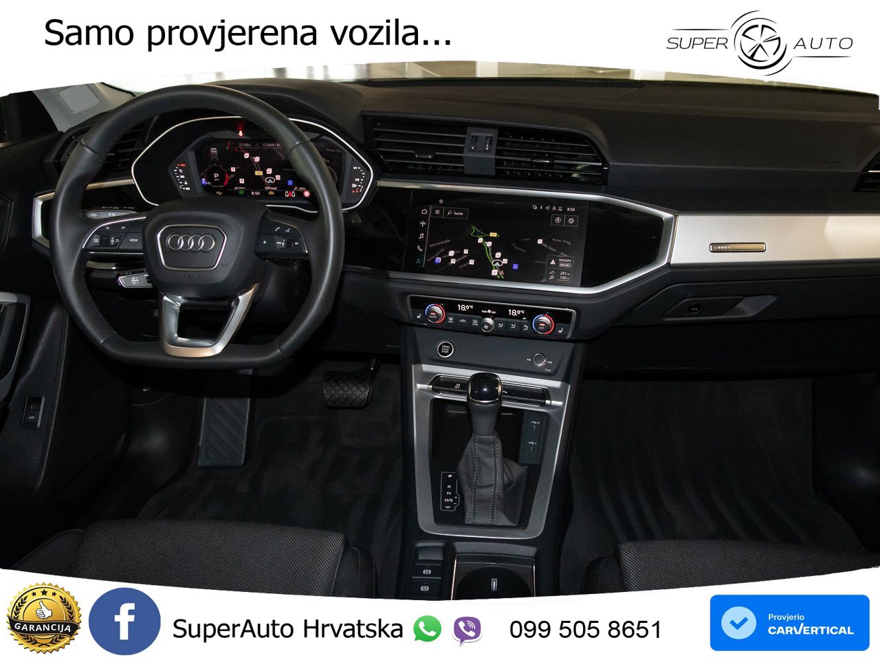 Audi Q3 35 TFSI (150 KS) S tronic advanced LED+GR SJED+ACC