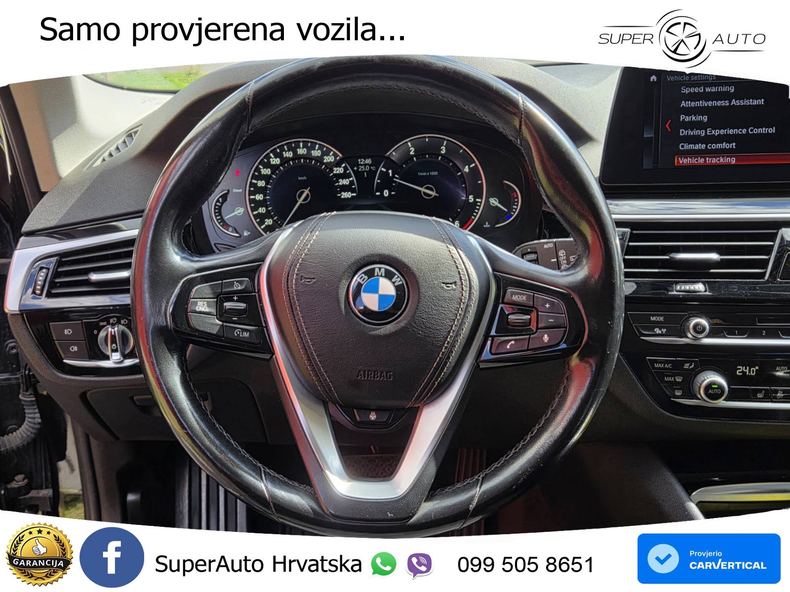 BMW 520d Touring (190 KS) Steptronic Sport Line, REG 12/26