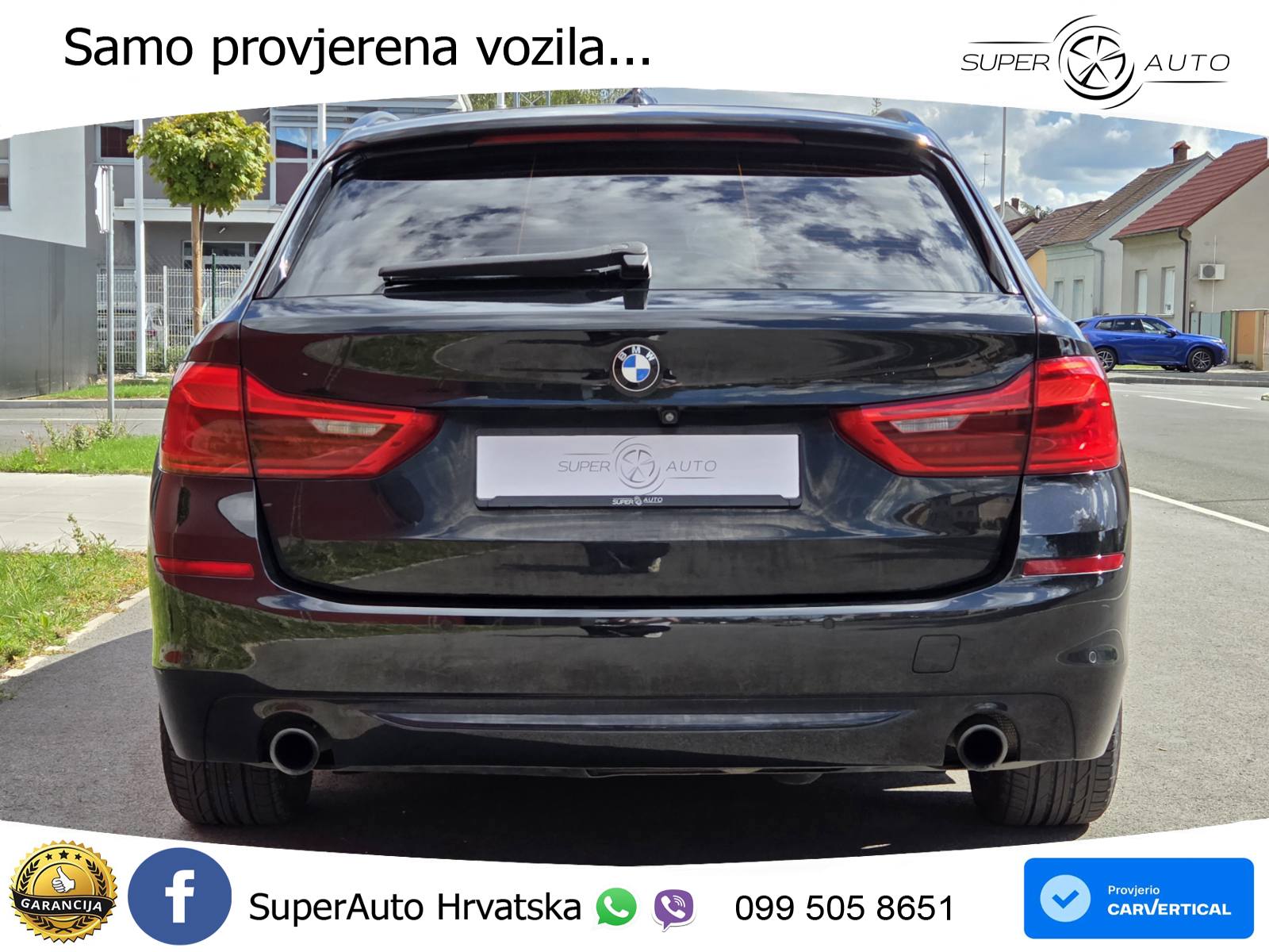 BMW 520d Touring (190 KS) Steptronic Sport Line, REG 12/26