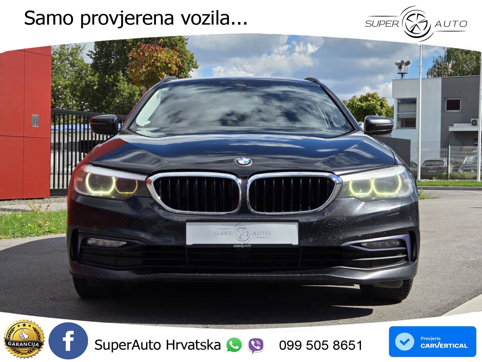 BMW 520d Touring (190 KS) Steptronic Sport Line, REG 12/26