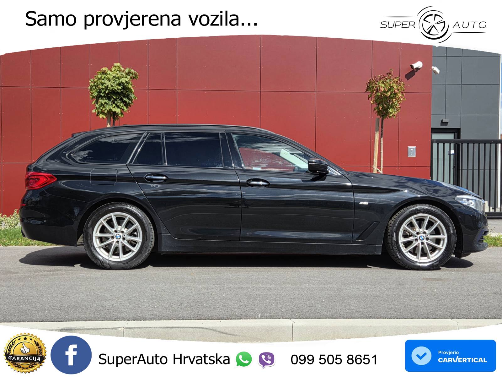 BMW 520d Touring (190 KS) Steptronic Sport Line, REG 12/26