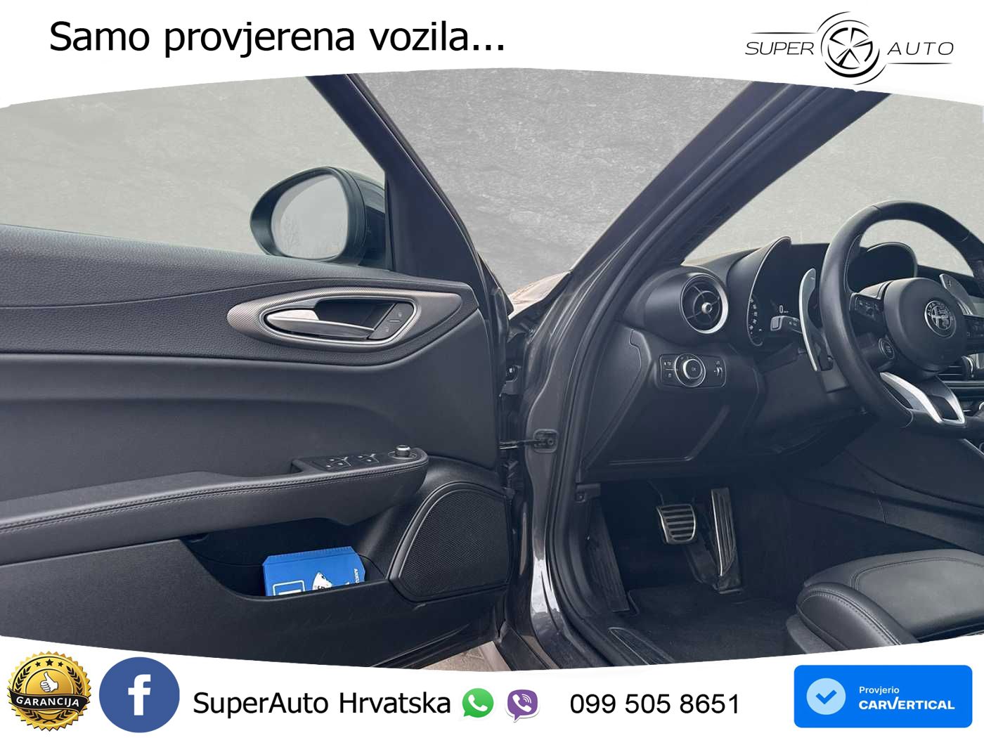 Alfa Romeo Giulia 2.0 Turbo (280 KS) Q4 Automatic LED+GR SJED+ACC