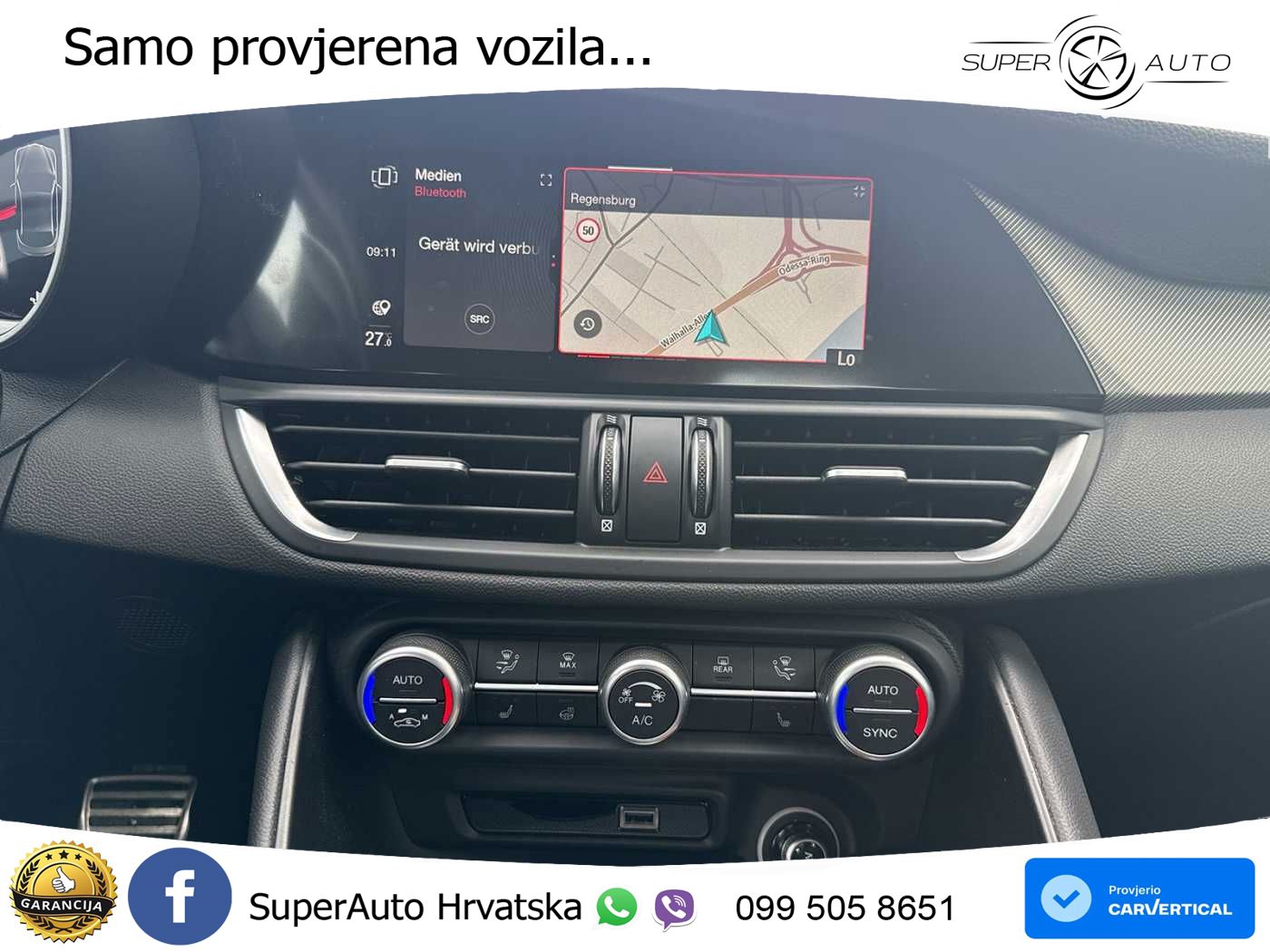 Alfa Romeo Giulia 2.0 Turbo (280 KS) Q4 Automatic LED+GR SJED+ACC