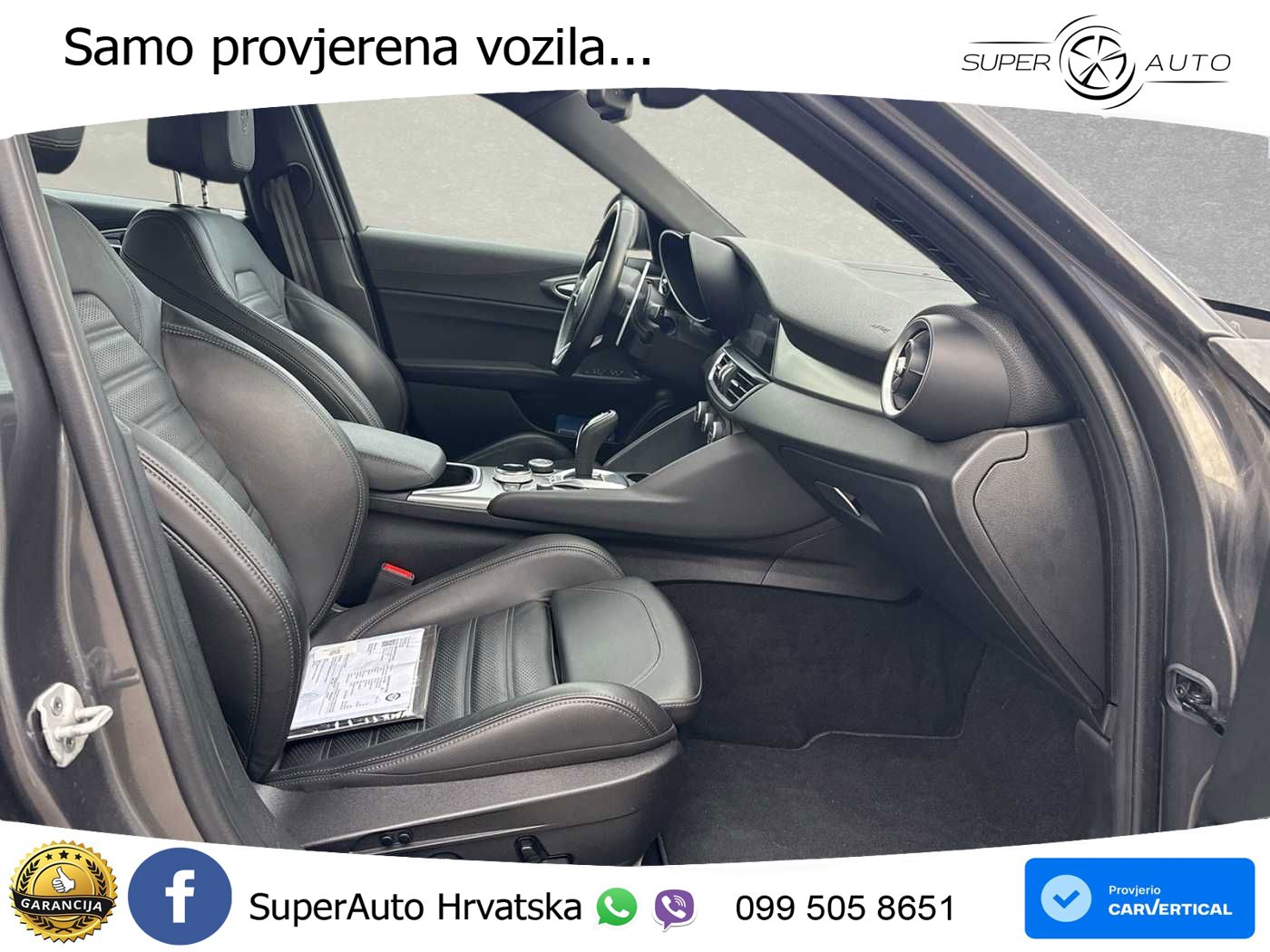 Alfa Romeo Giulia 2.0 Turbo (280 KS) Q4 Automatic LED+GR SJED+ACC