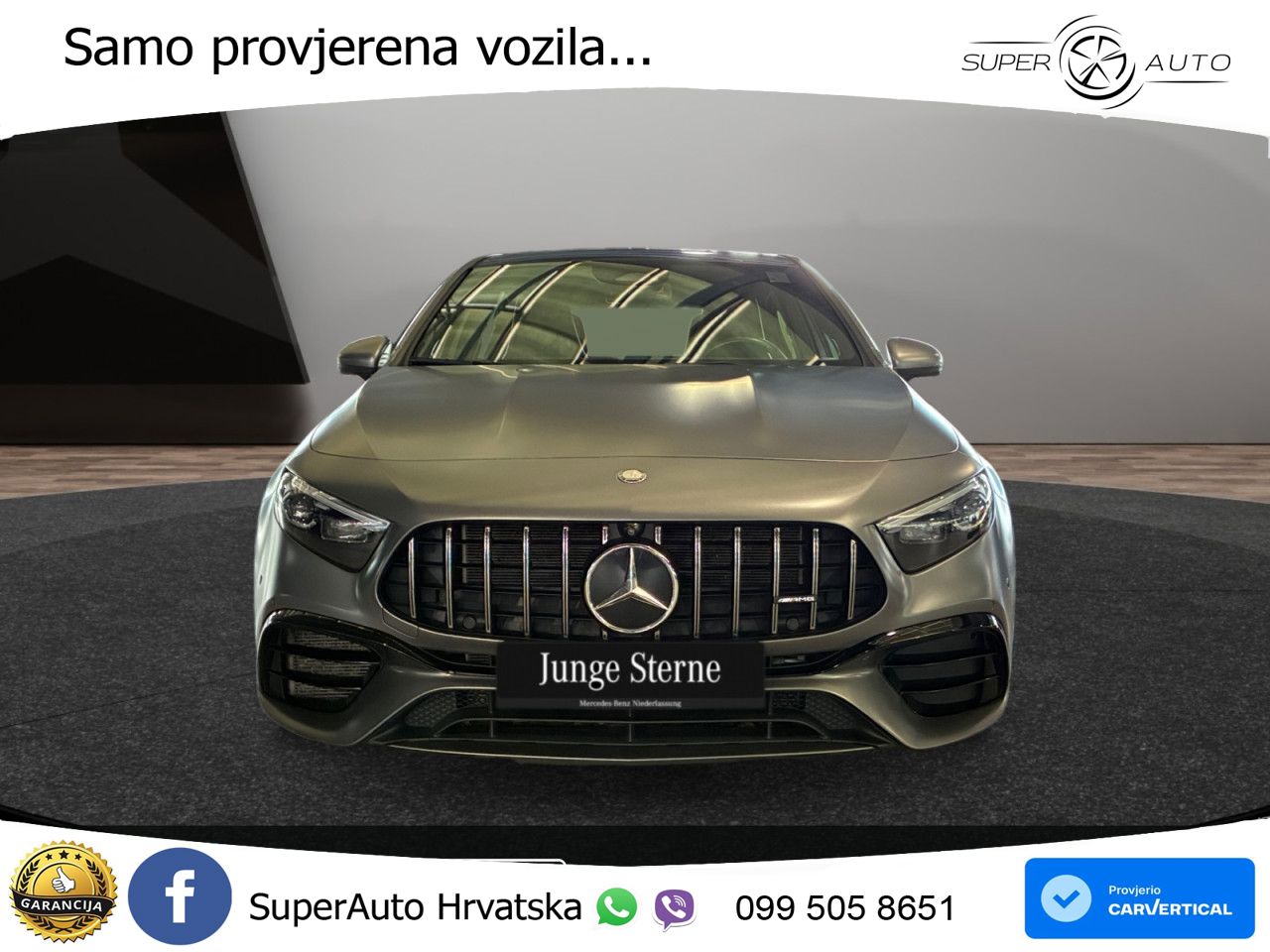 Mercedes-Benz AMG A 45 S 4MATIC+ AMG SPEEDSHIFT DCT 8G LED+GR SJED+ACC