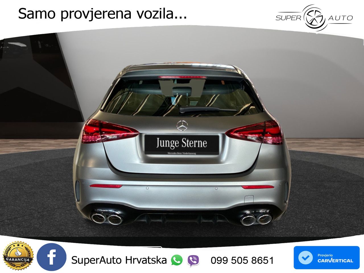 Mercedes-Benz AMG A 45 S 4MATIC+ AMG SPEEDSHIFT DCT 8G LED+GR SJED+ACC