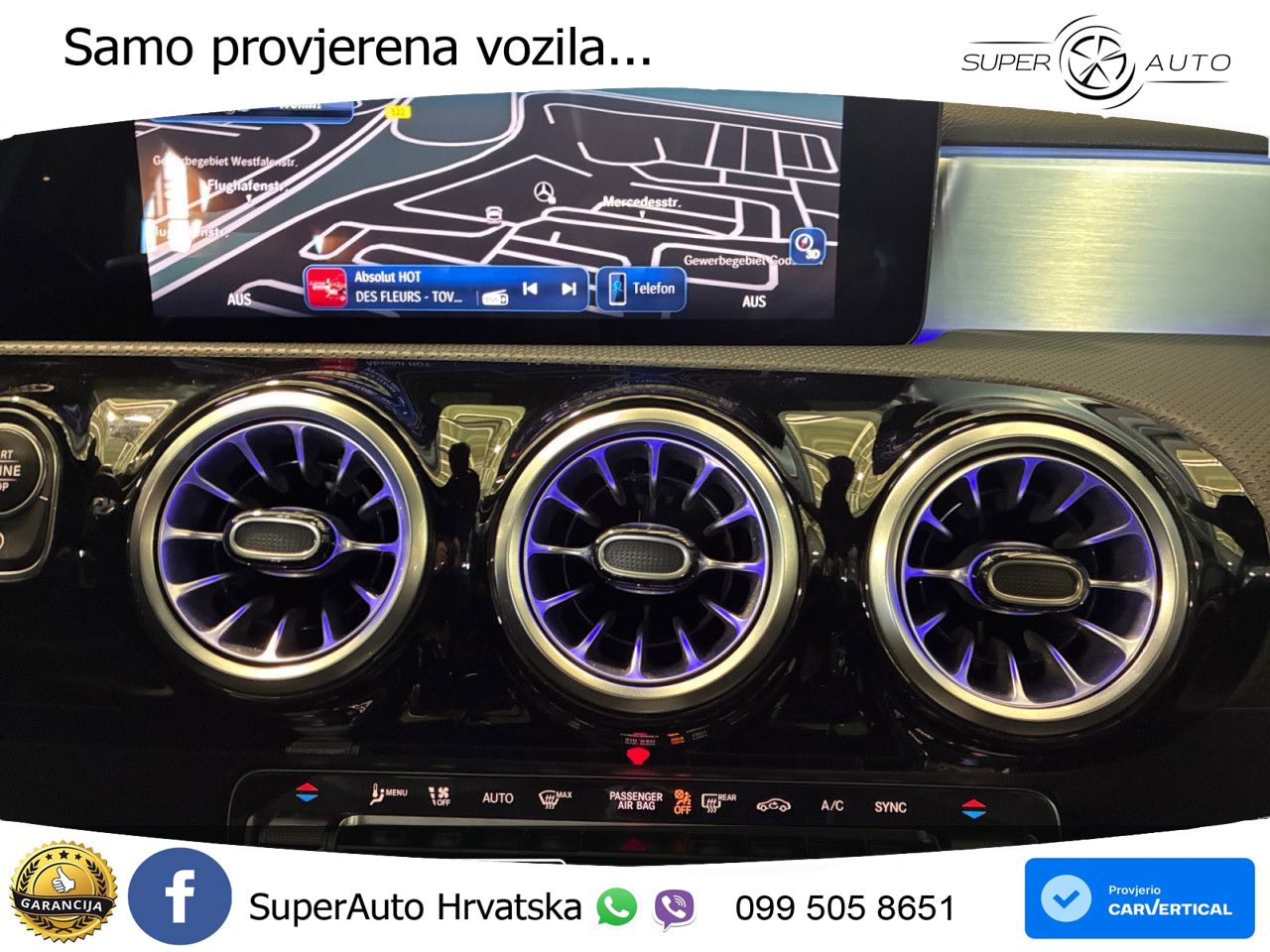Mercedes-Benz AMG A 45 S 4MATIC+ AMG SPEEDSHIFT DCT 8G LED+GR SJED+ACC