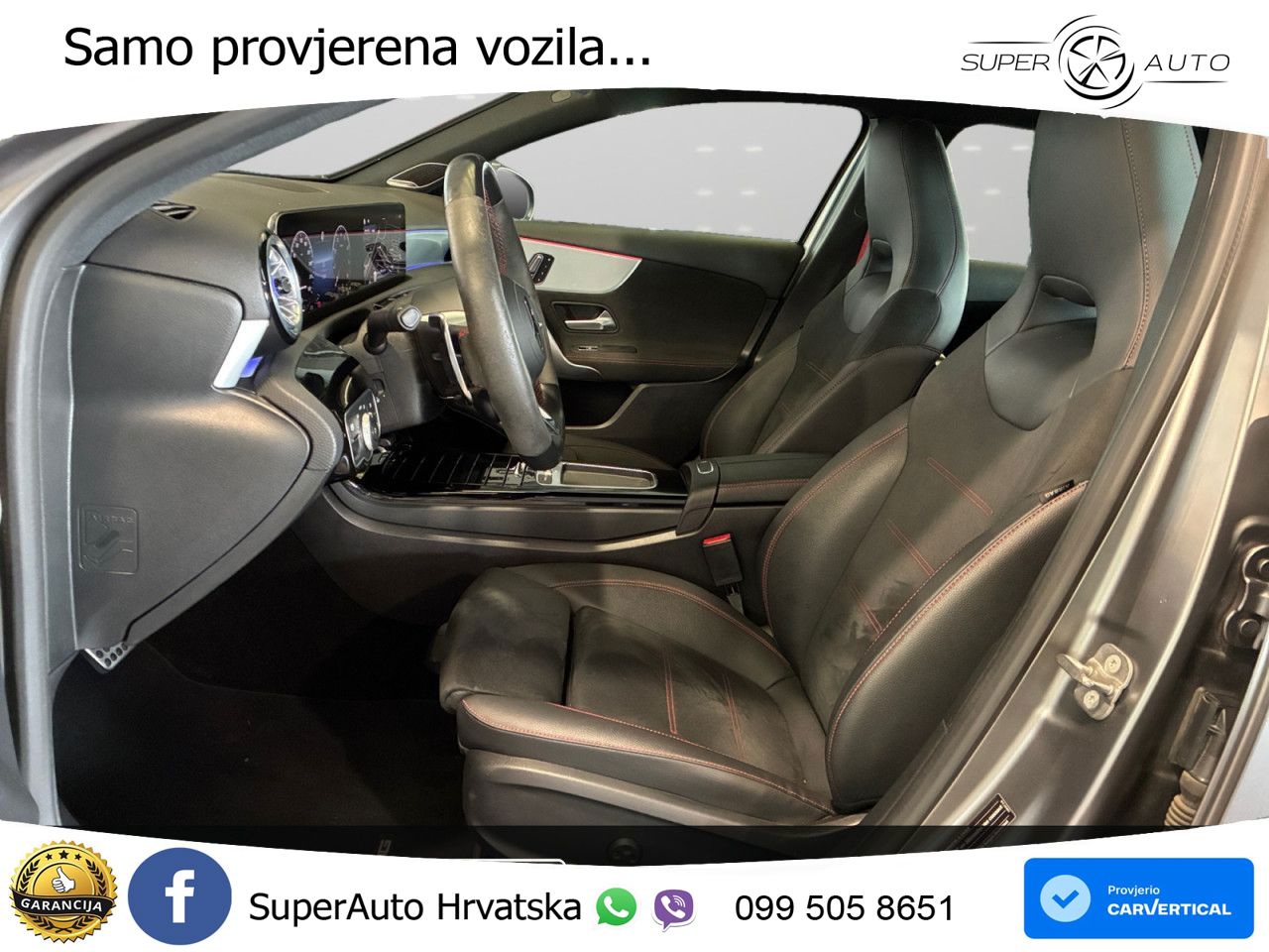 Mercedes-Benz AMG A 45 S 4MATIC+ AMG SPEEDSHIFT DCT 8G LED+GR SJED+ACC