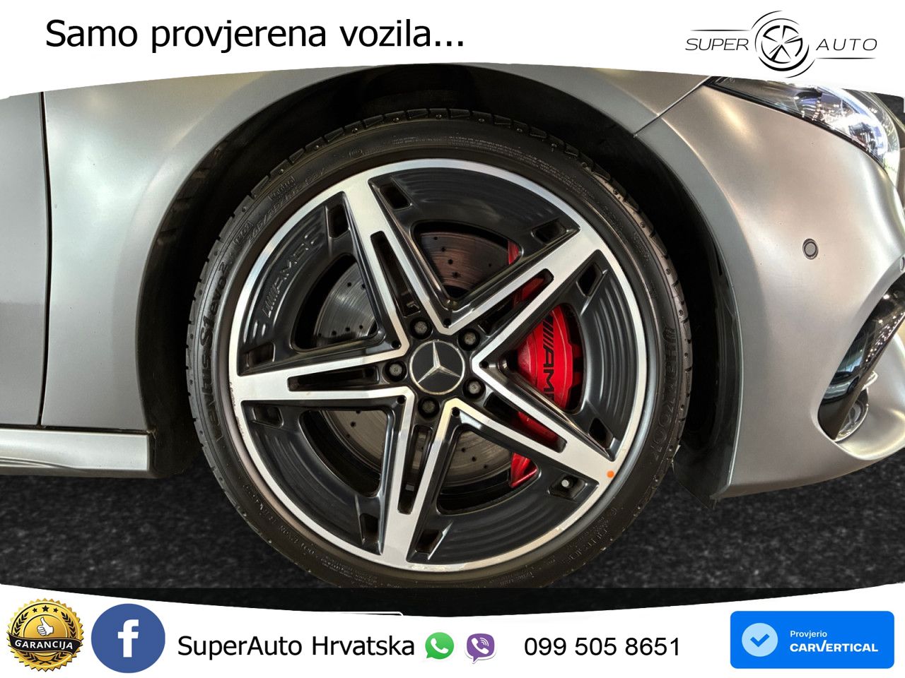 Mercedes-Benz AMG A 45 S 4MATIC+ AMG SPEEDSHIFT DCT 8G LED+GR SJED+ACC