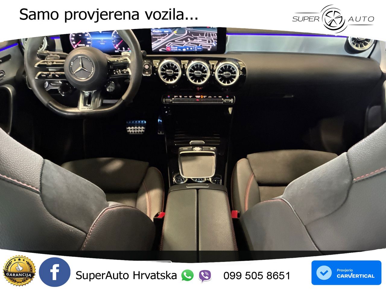 Mercedes-Benz AMG A 45 S 4MATIC+ AMG SPEEDSHIFT DCT 8G LED+GR SJED+ACC