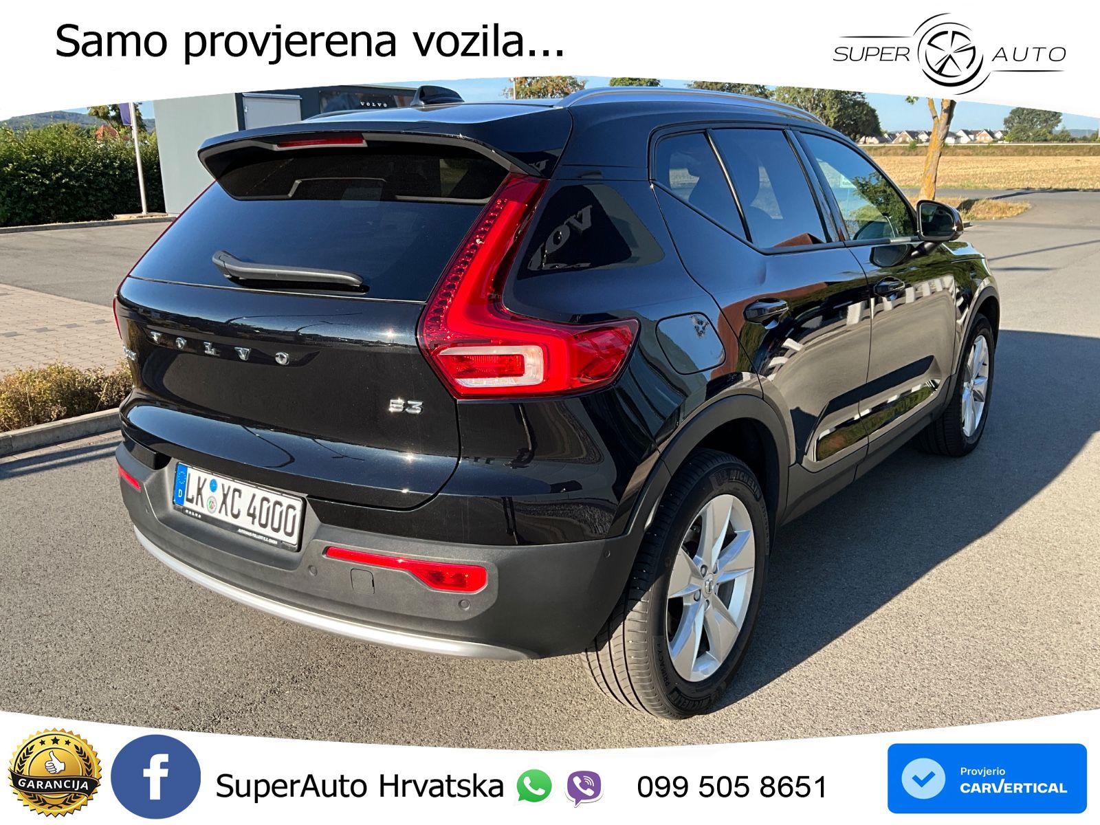 Volvo XC40 2.0 B3 163 KS Automatic LED+GR SJED+ACC