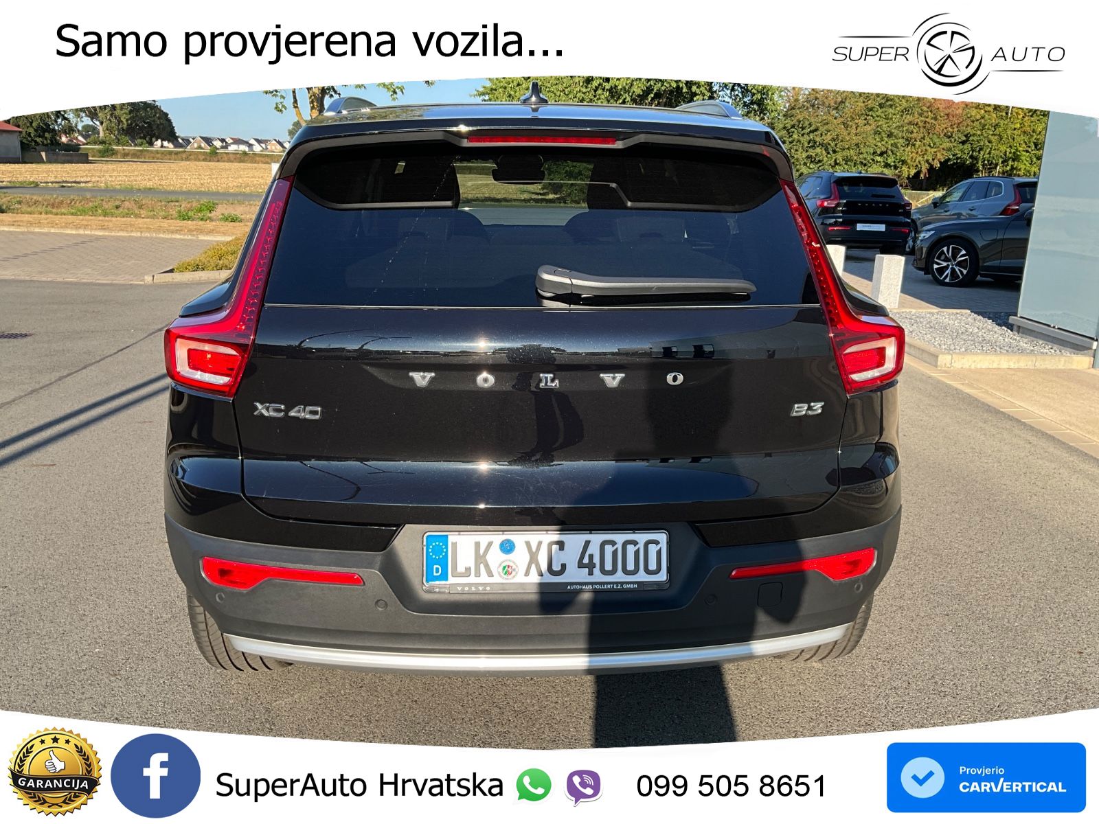 Volvo XC40 2.0 B3 163 KS Automatic LED+GR SJED+ACC