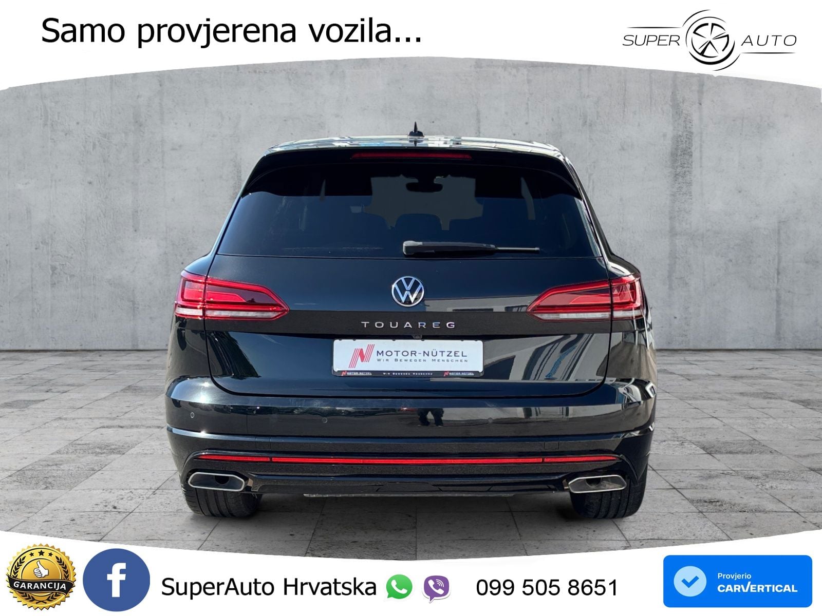 Volkswagen Touareg 3.0 V6 TDI (286 KS) 4MOTION Tiptronic R-Line ZRAČNI+ACC+4xGR SJED+KAM