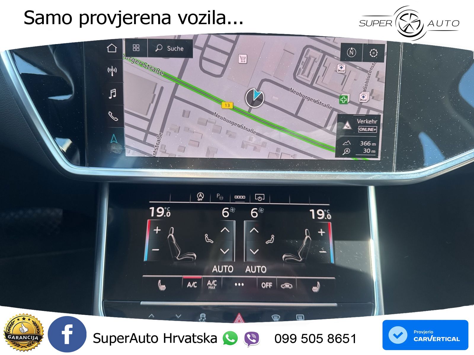 Audi A6 40 TDI (204 KS) S tronic LED+GR SJED+ACC