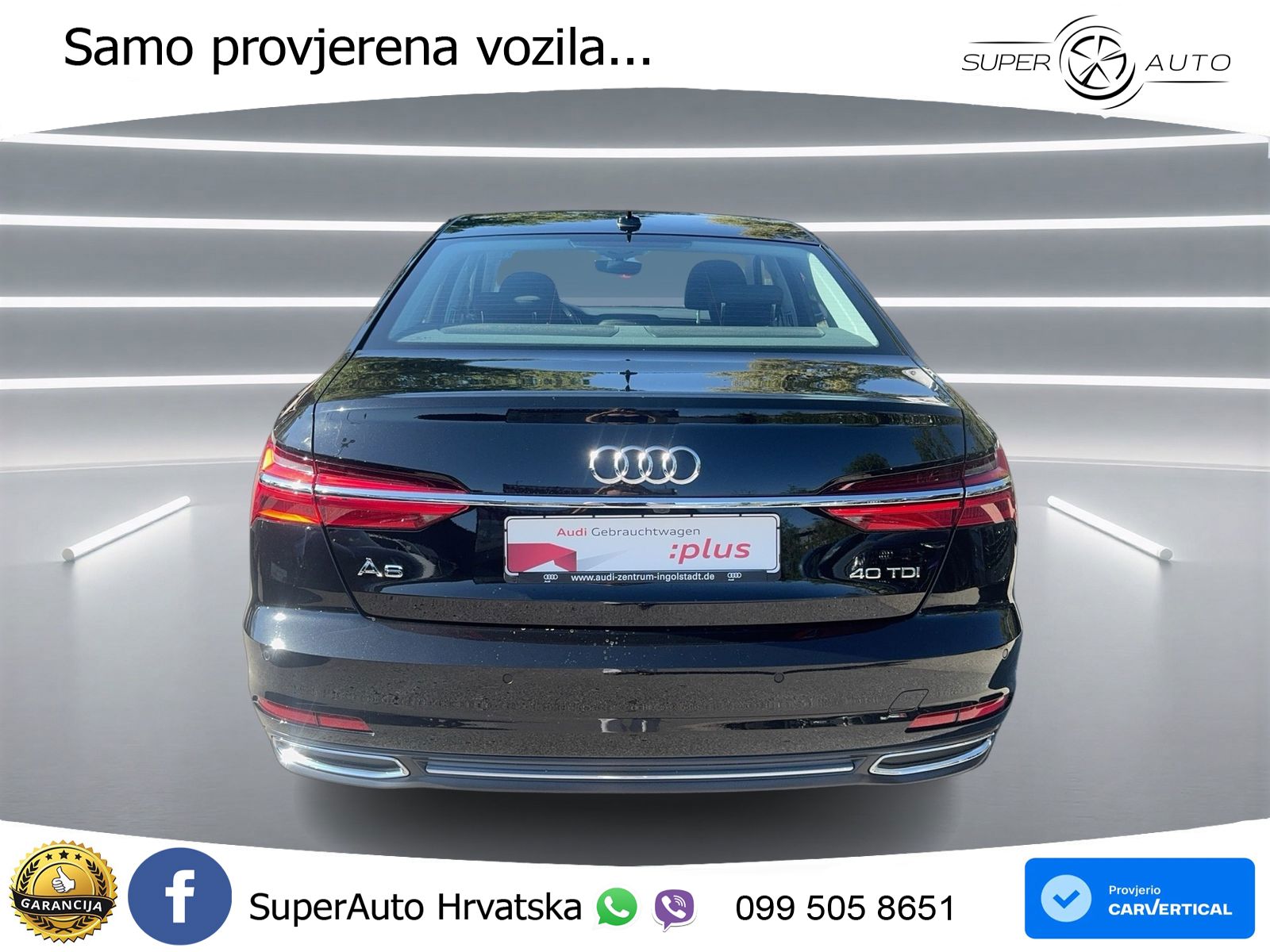 Audi A6 40 TDI (204 KS) S tronic LED+GR SJED+ACC
