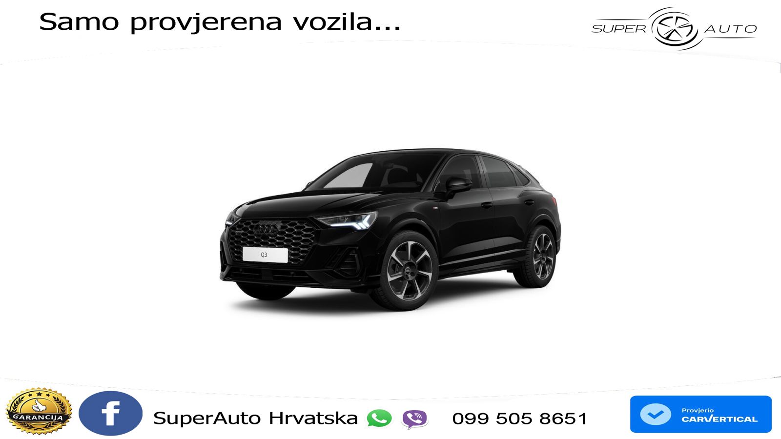 Audi Q3 Sportback 40 TFSI (190 KS) quattro S tronic S line