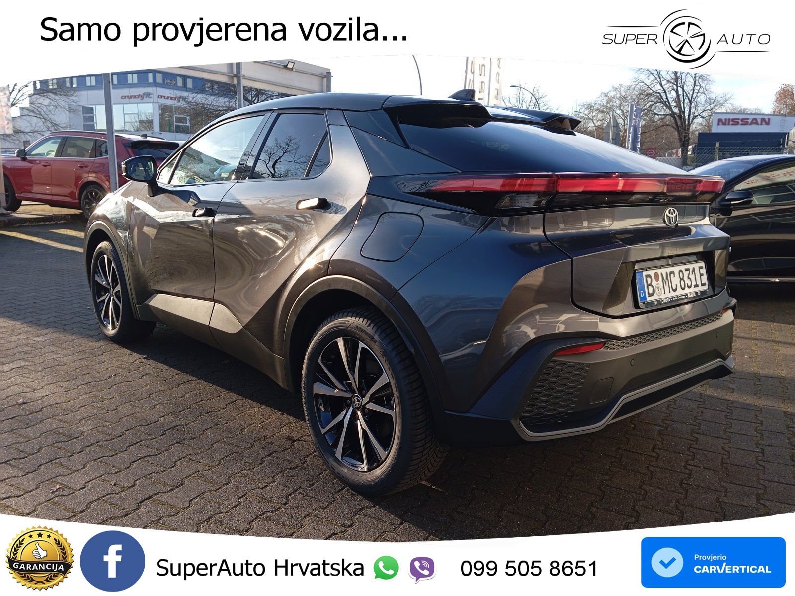 Toyota C-HR 2.0 (223 KS) PHEV e-CVT Teamplayer LED+GR SJED+ACC
