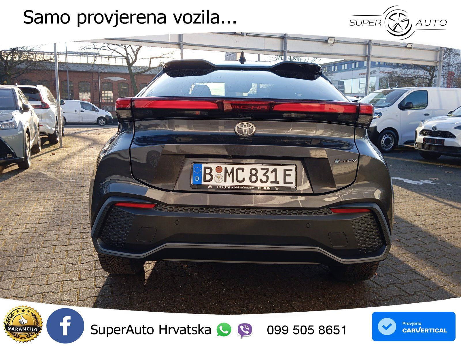 Toyota C-HR 2.0 (223 KS) PHEV e-CVT Teamplayer LED+GR SJED+ACC