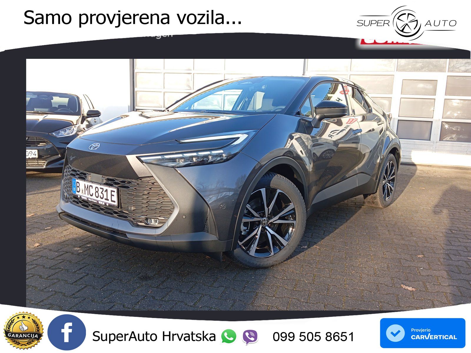 Toyota C-HR 2.0 (223 KS) PHEV e-CVT Teamplayer LED+GR SJED+ACC