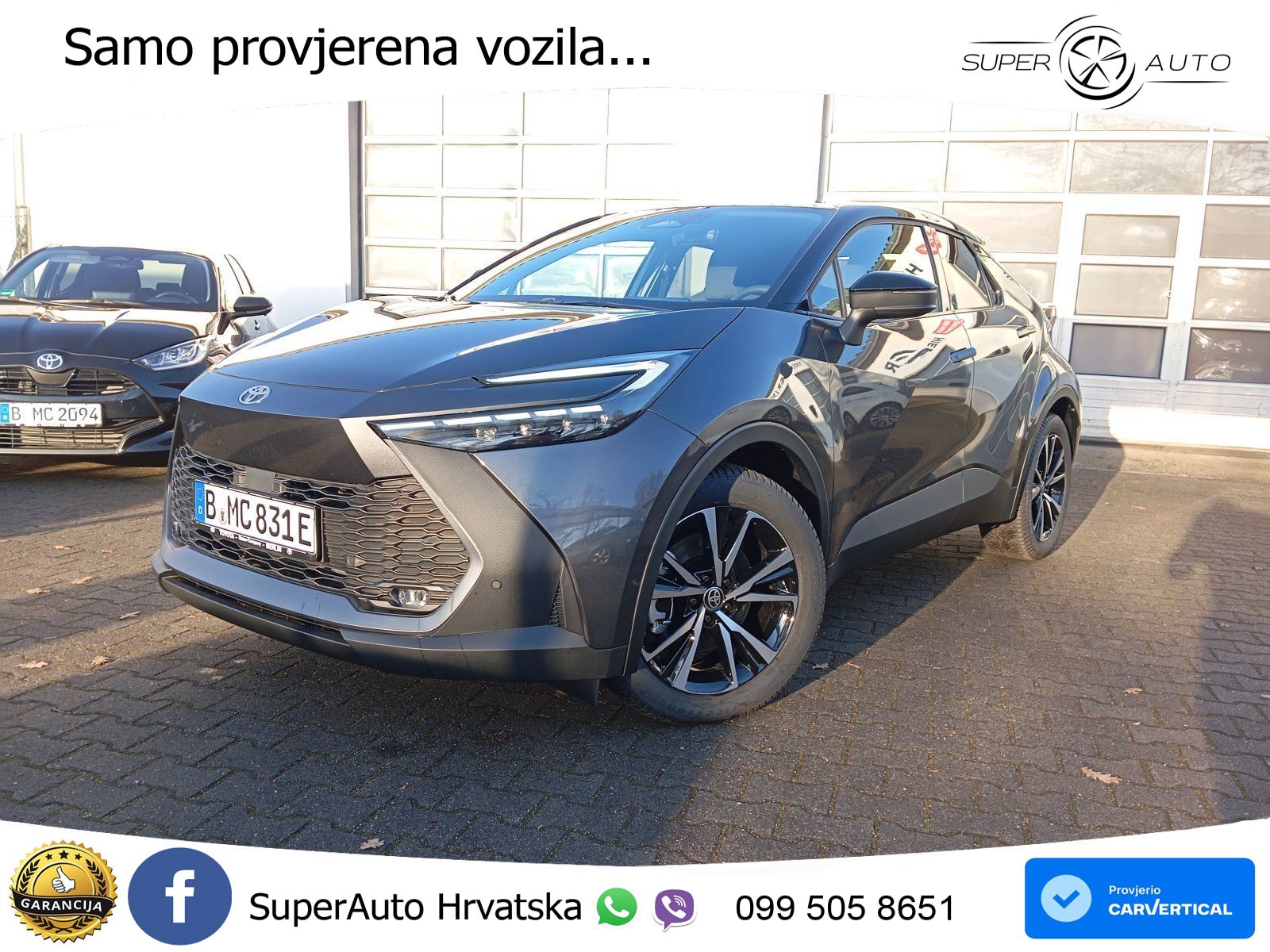 Toyota C-HR 2.0 (223 KS) PHEV e-CVT Teamplayer LED+GR SJED+ACC