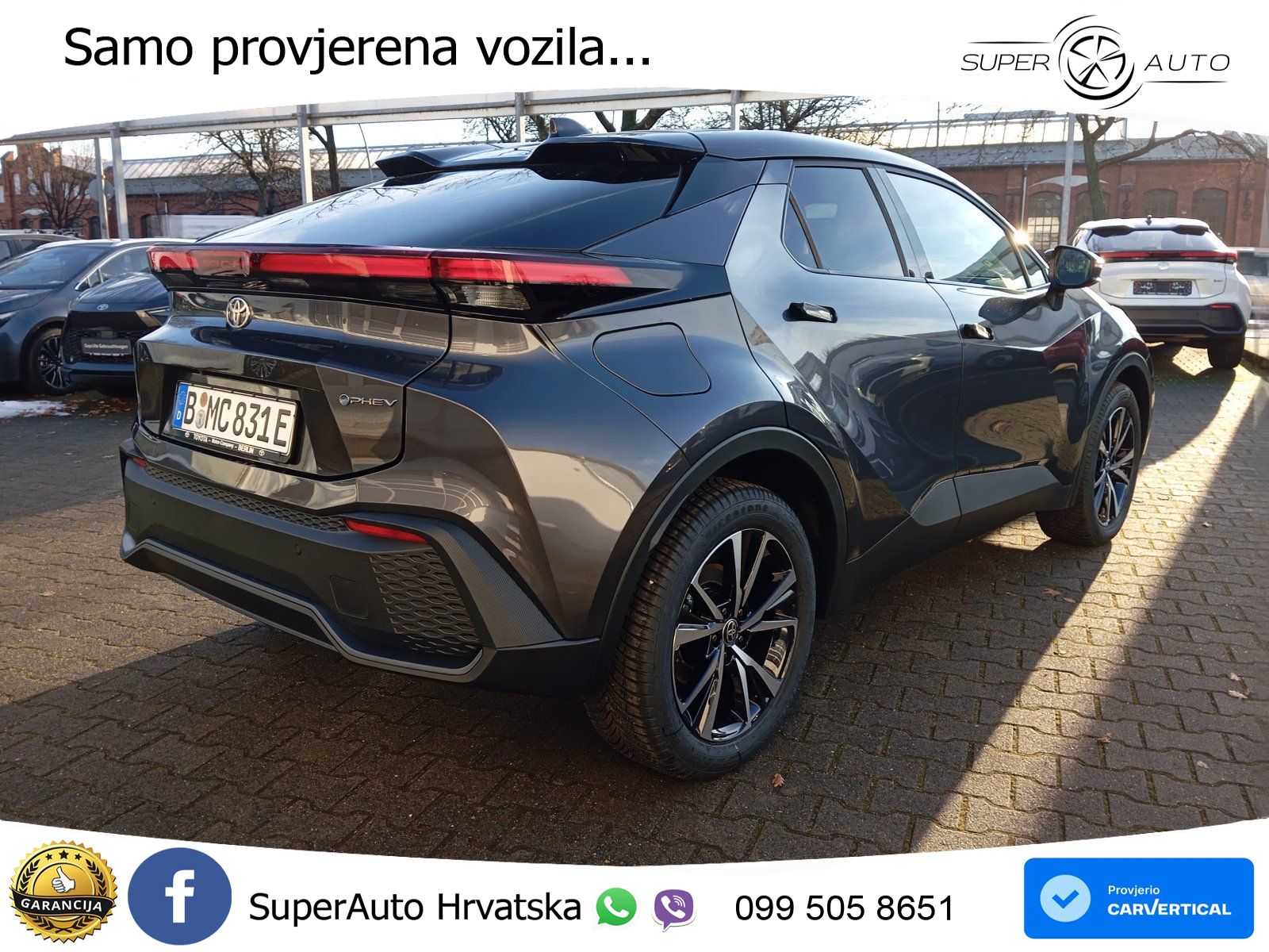 Toyota C-HR 2.0 (223 KS) PHEV e-CVT Teamplayer LED+GR SJED+ACC