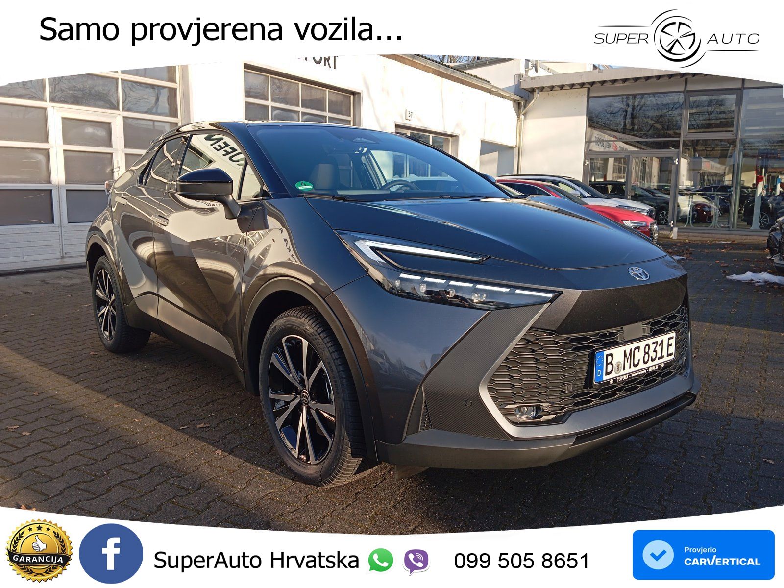 Toyota C-HR 2.0 (223 KS) PHEV e-CVT Teamplayer LED+GR SJED+ACC