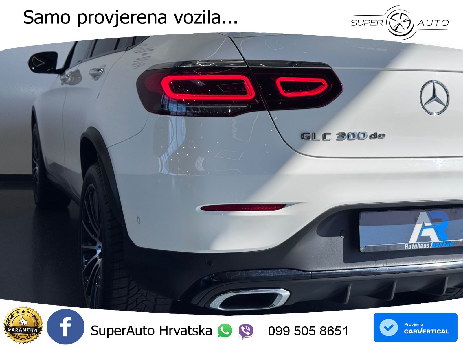 Mercedes GLC 300de (306 KS) 4MATIC 9G-TRONIC AMG LED+GR SJED+ACC