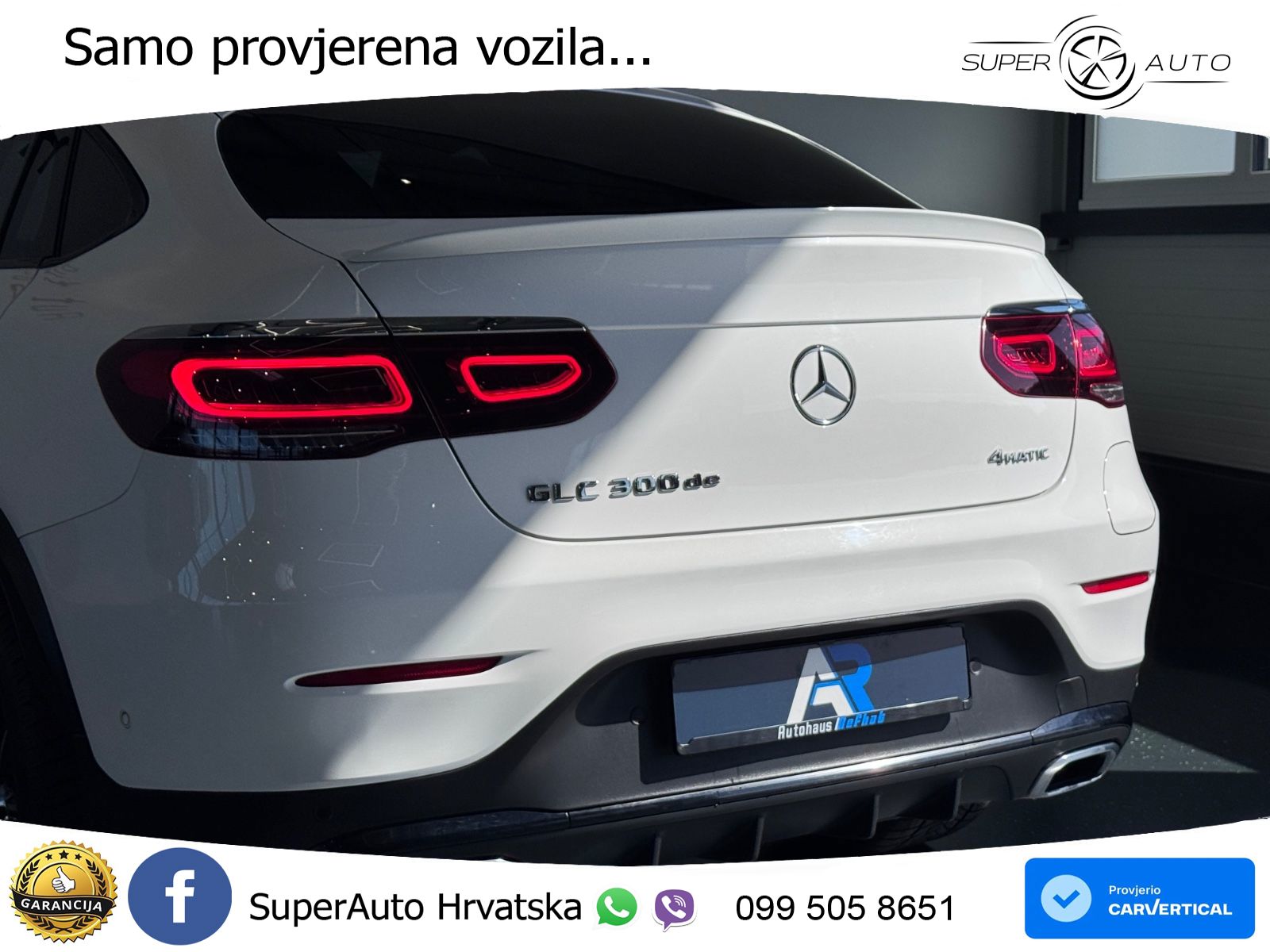 Mercedes GLC 300de (306 KS) 4MATIC 9G-TRONIC AMG LED+GR SJED+ACC