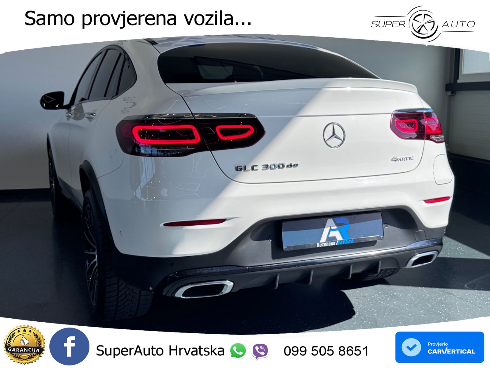 Mercedes GLC 300de (306 KS) 4MATIC 9G-TRONIC AMG LED+GR SJED+ACC