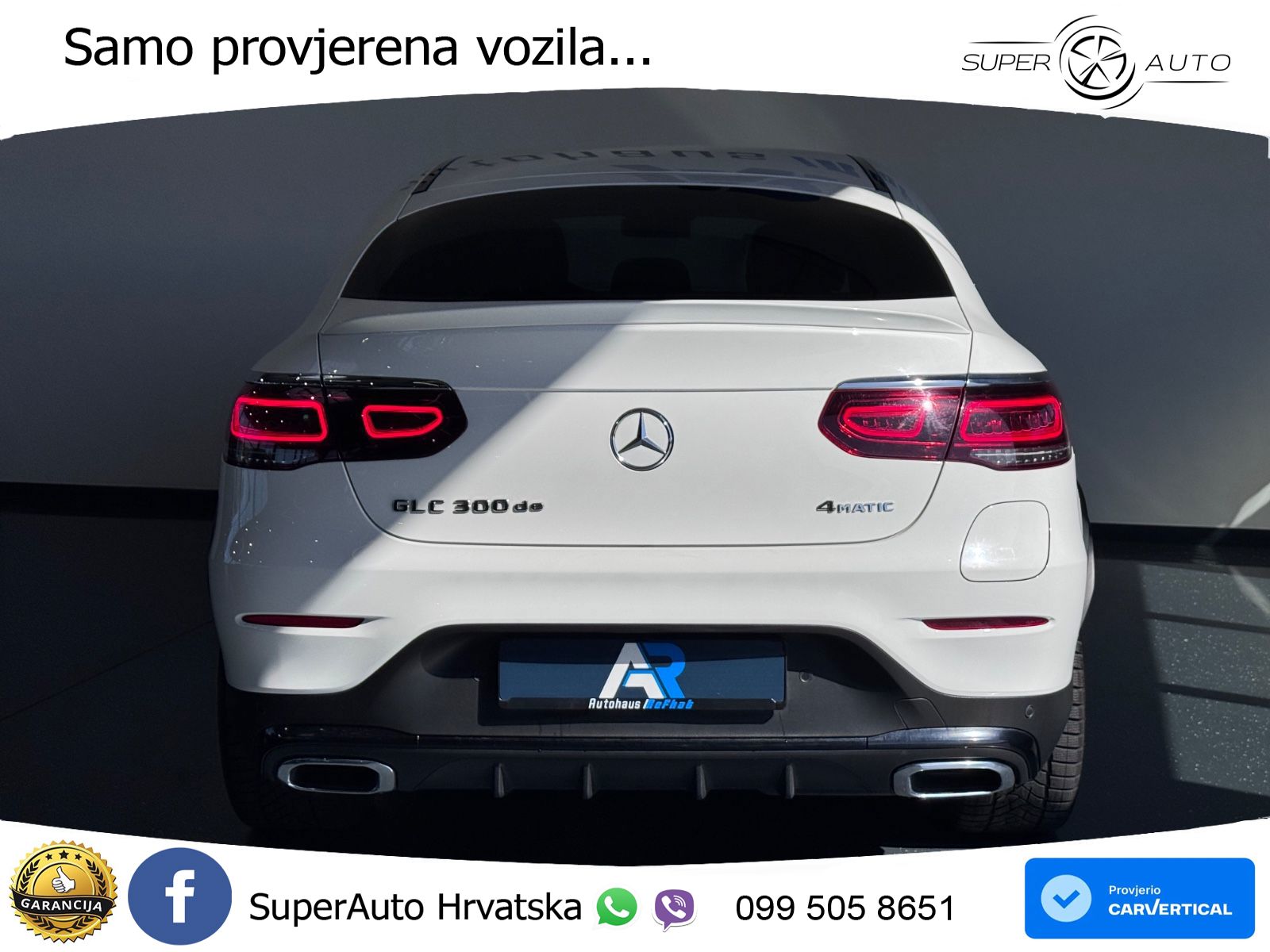 Mercedes GLC 300de (306 KS) 4MATIC 9G-TRONIC AMG LED+GR SJED+ACC