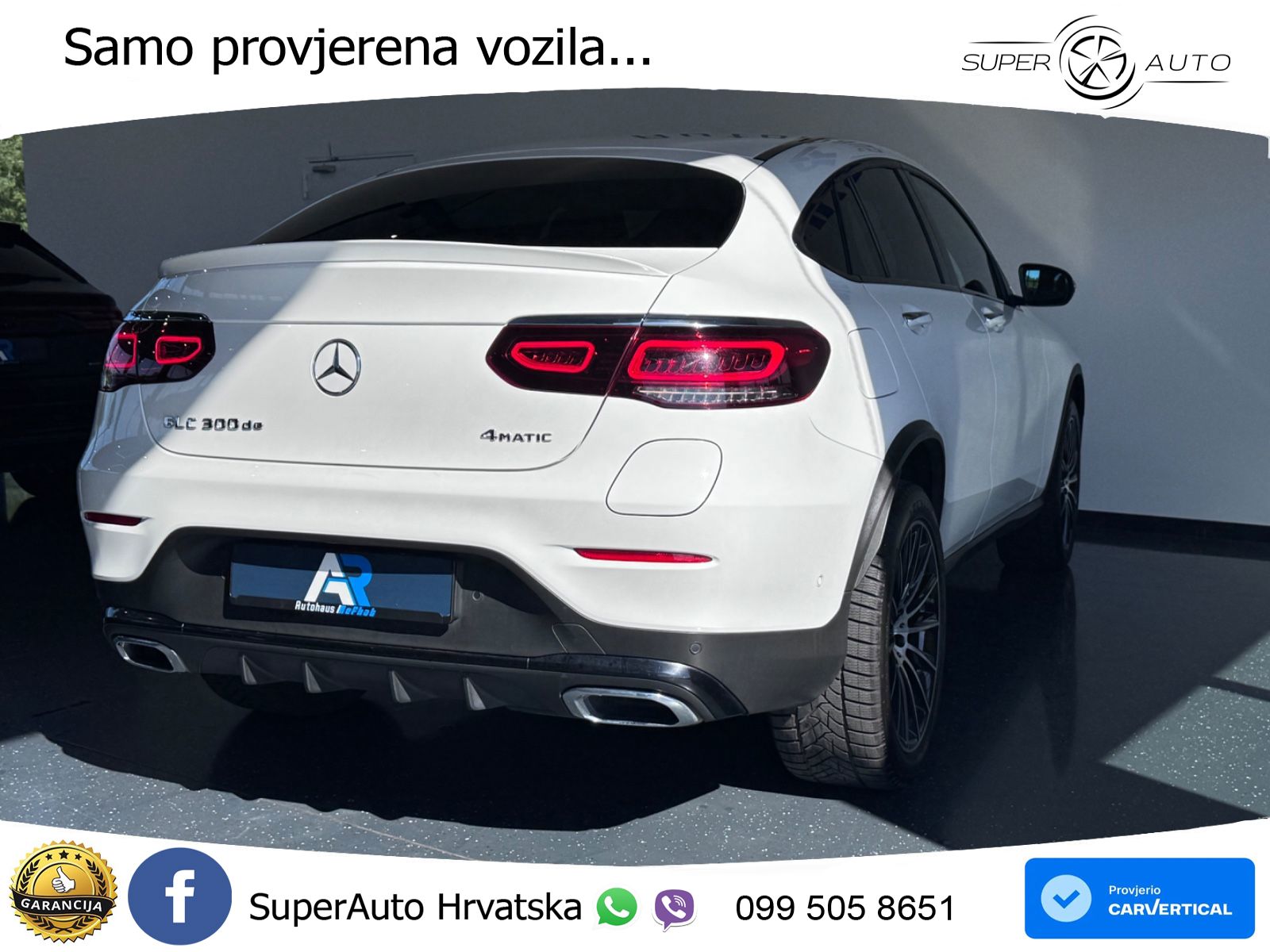 Mercedes GLC 300de (306 KS) 4MATIC 9G-TRONIC AMG LED+GR SJED+ACC
