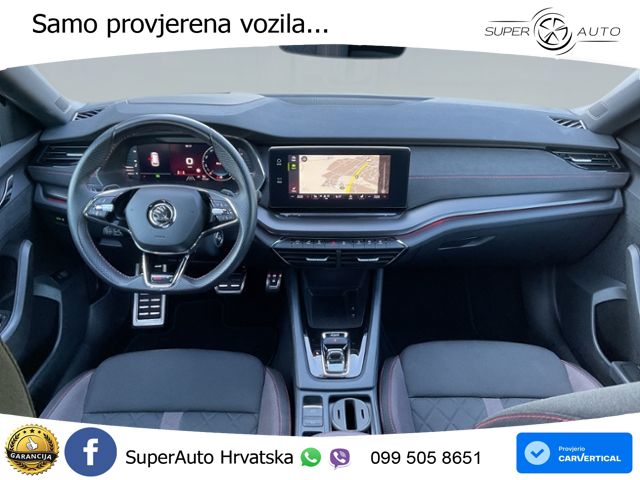 Škoda Octavia Combi RS 2.0 TDI (200 KS) 4x4 DSG LED+GR SJED+ACC