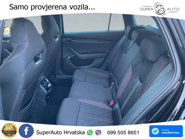 Škoda Octavia Combi RS 2.0 TDI (200 KS) 4x4 DSG LED+GR SJED+ACC