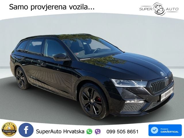Škoda Octavia Combi RS 2.0 TDI (200 KS) 4x4 DSG LED+GR SJED+ACC