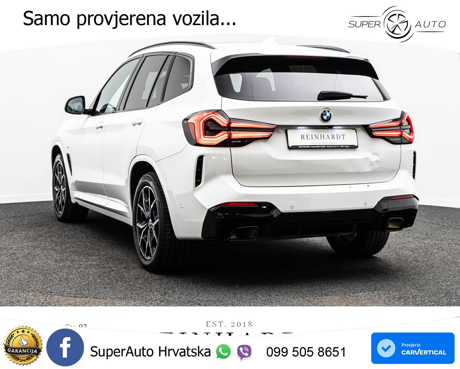 BMW X3 30i xDrive Steptronic M Sport ACC+HEAD+GR SJED+360+PANO