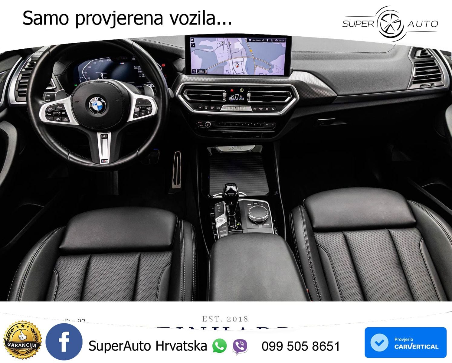 BMW X3 30i xDrive Steptronic M Sport ACC+HEAD+GR SJED+360+PANO