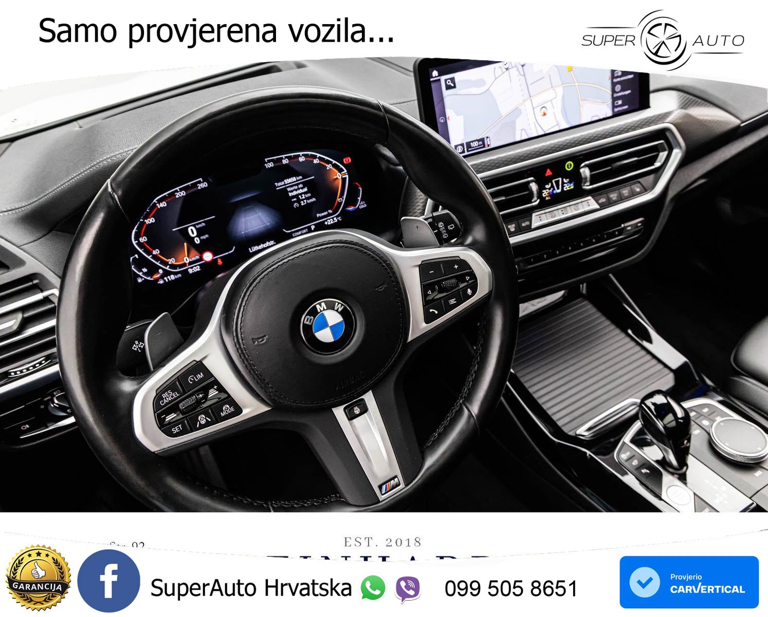 BMW X3 30i xDrive Steptronic M Sport ACC+HEAD+GR SJED+360+PANO