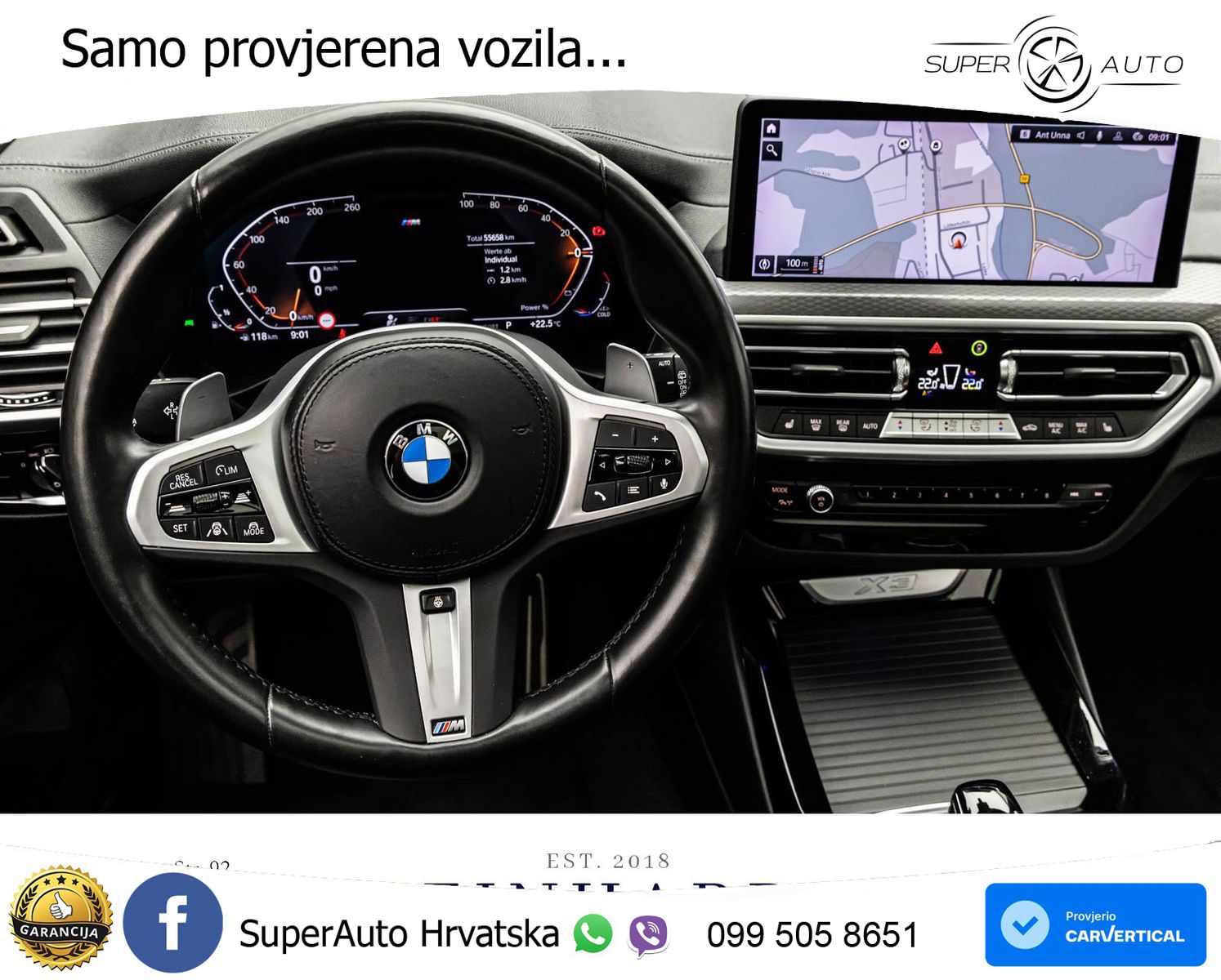 BMW X3 30i xDrive Steptronic M Sport ACC+HEAD+GR SJED+360+PANO